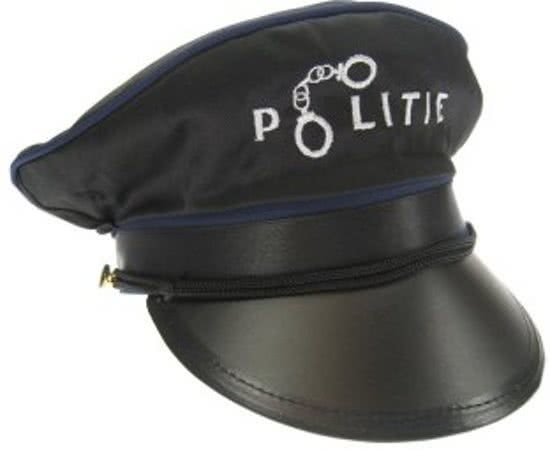 Pet - Zwart - Politie