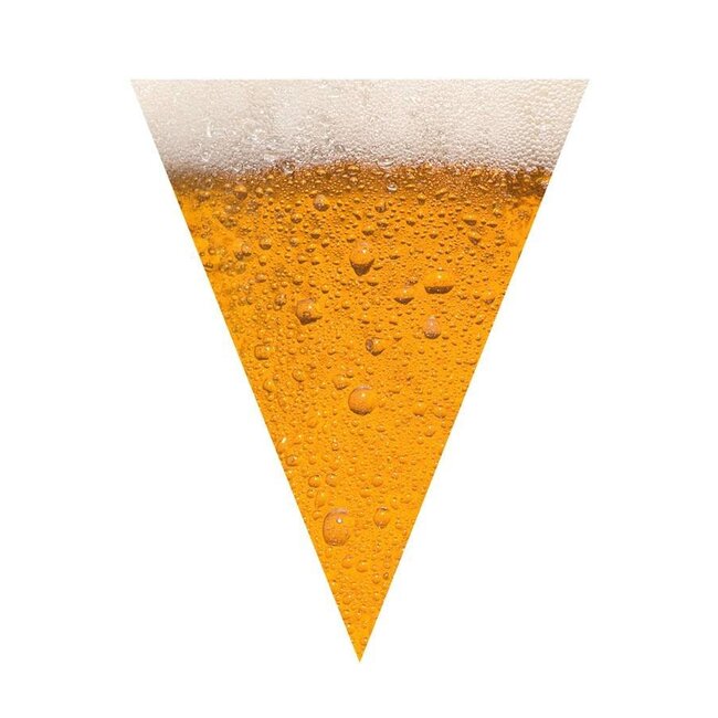 PartyXplosion Vlaggenlijn - Bier - 10m