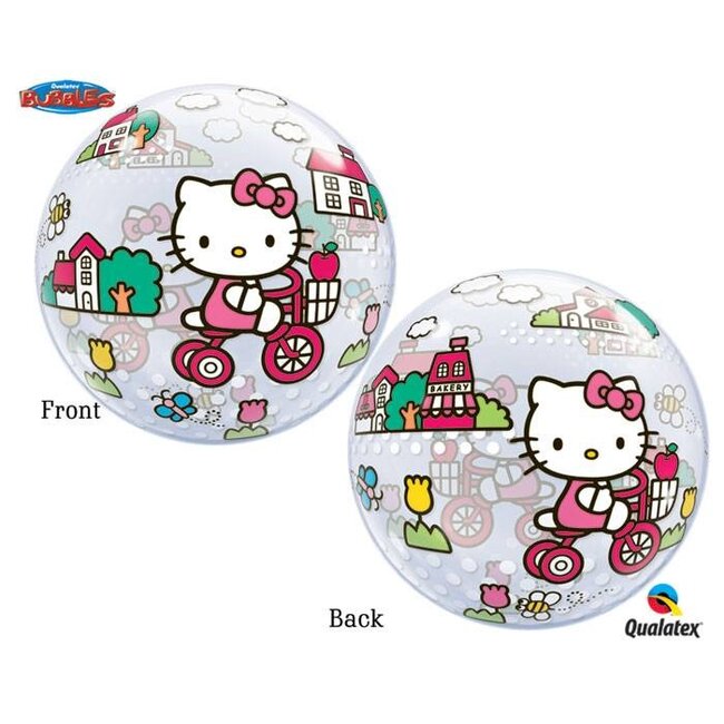 Qualatex Folieballon - Hello Kitty - Bubble - 56cm - Zonder vulling