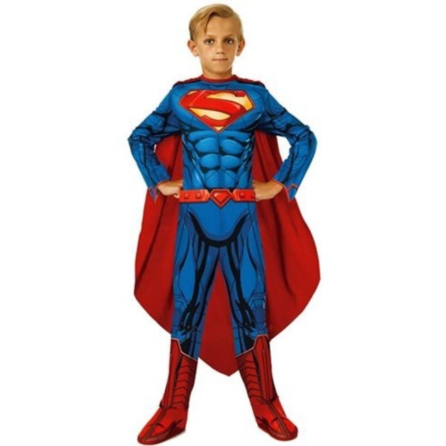 Kostuum - Superman - Gespierd - mt.128/134