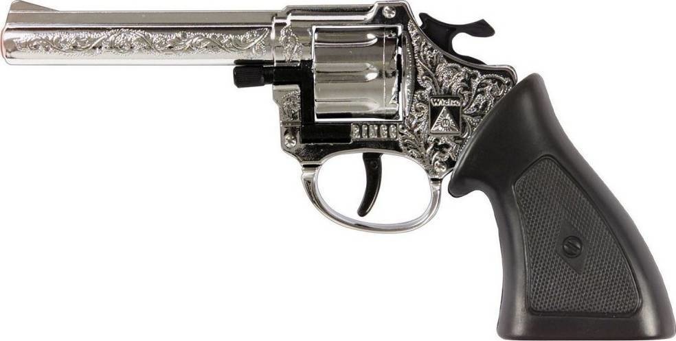 Pistool - Klappertjes - Western revolver - 8 Schots