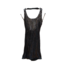PartyXplosion Kostuum - Pailletten - Jurk - Zwart - M/L