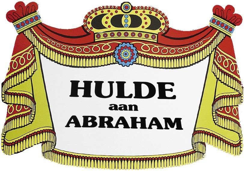 Huldeschild - 50 jaar, Abraham