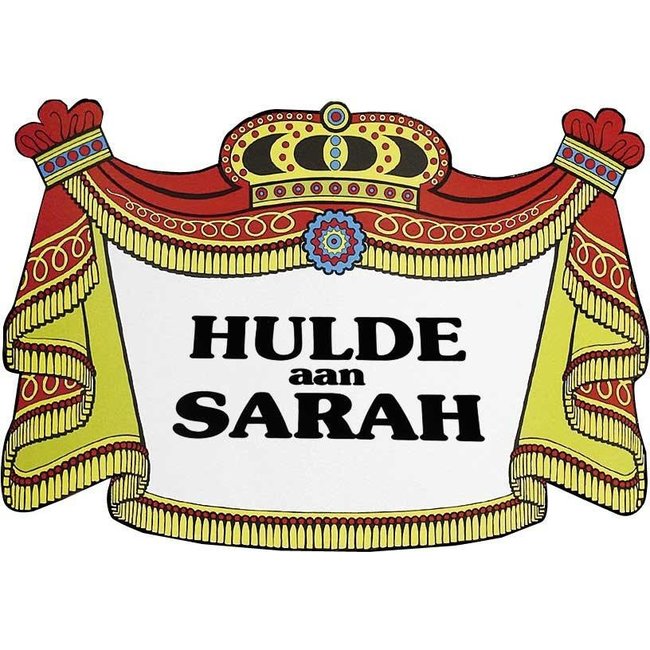 Haza-Witbaard Huldeschild - 50 jaar, Sarah