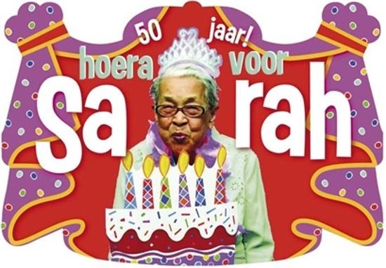 Huldeschild - 50 jaar, Sarah