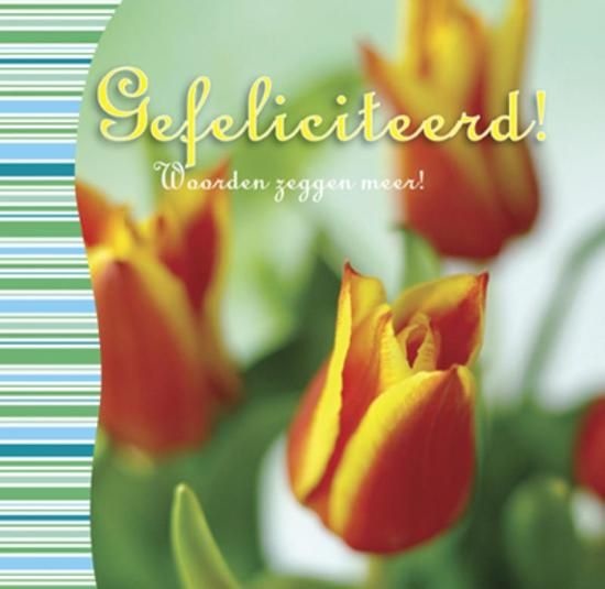 Boek - Woorden zeggen meer! - Boek - Gefeliciteerd - Met opnamefunctie