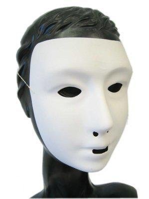 Masker - Grimeermasker - Wit - Kalklaag