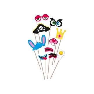 PartyXplosion Fotobooth set - Kinderfeest! - 10dlg.