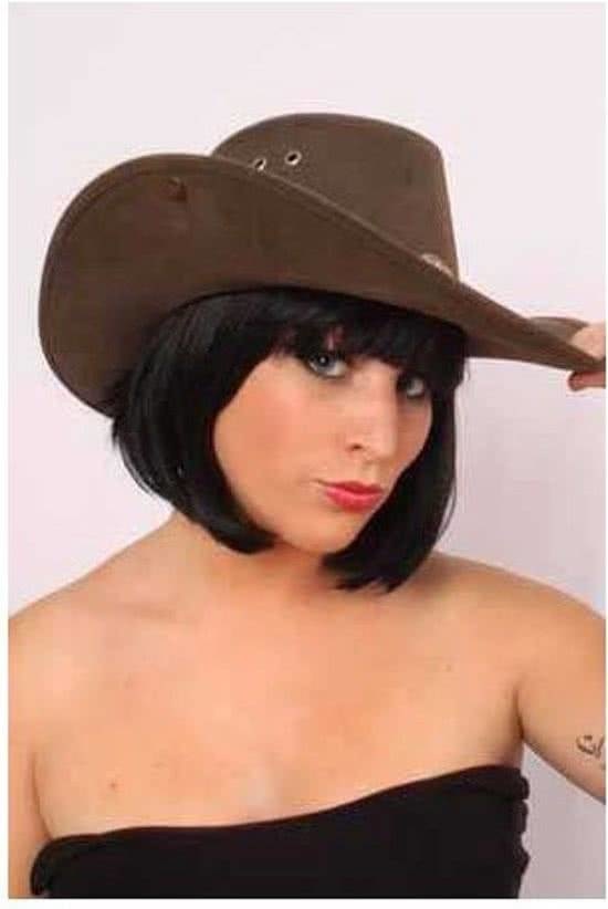 Hoed - Bruin - Cowboy - Luxe