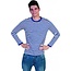 PartyXplosion Dorus - Trui - Blauw, wit - XL