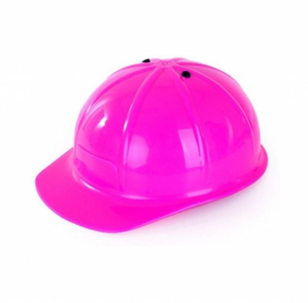 Helm - Bouwhelm - Roze - Verstelbaar.