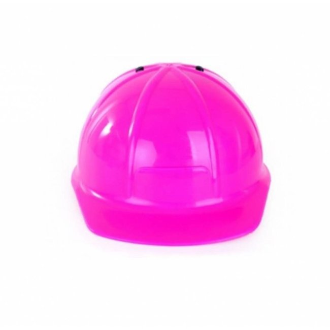 PartyXplosion Helm - Bouwhelm - Roze - Verstelbaar.
