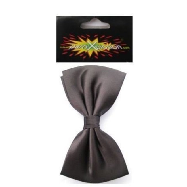 PartyXplosion Strik - Vlinderstrik - Zwart - Luxe - 12x6.5cm