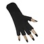 PartyXplosion Handschoenen - Zwart - Vingerloos