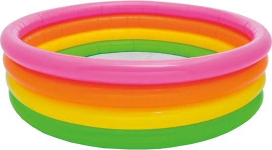 Zwembad - Neonkleuren - 168x46cm