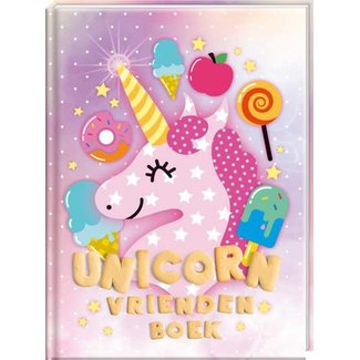 Interstat Boek - Vriendenboekje - Unicorn - Eenhoorn