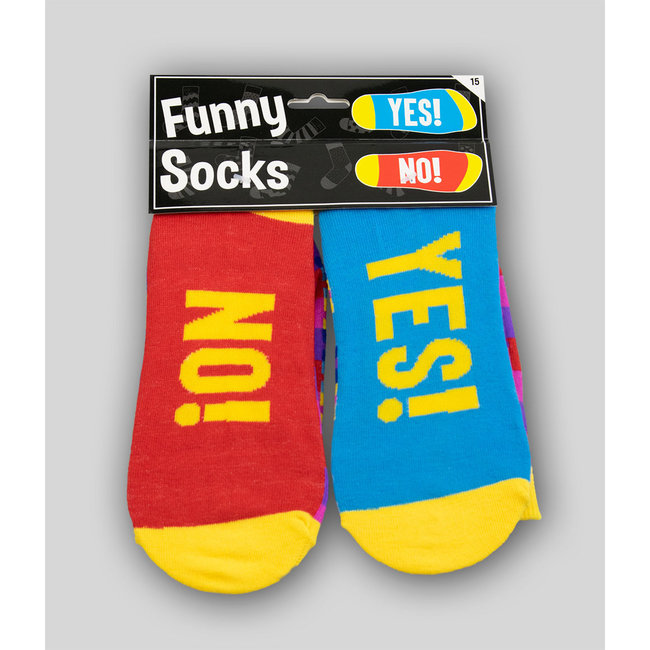 Paper Dreams Sokken - Yes! No! - Funny socks