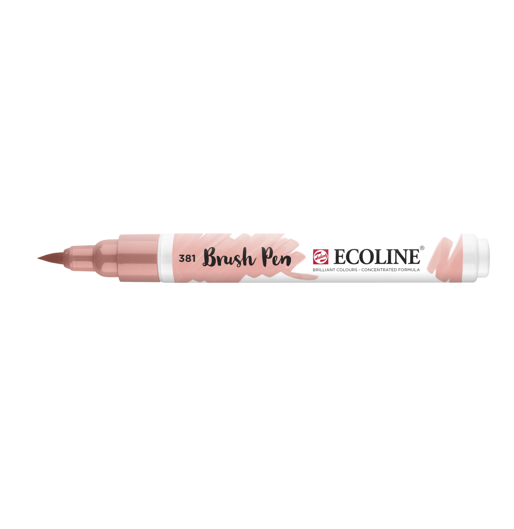 Ecoline - Brushpen - Pastel perzik- Talens