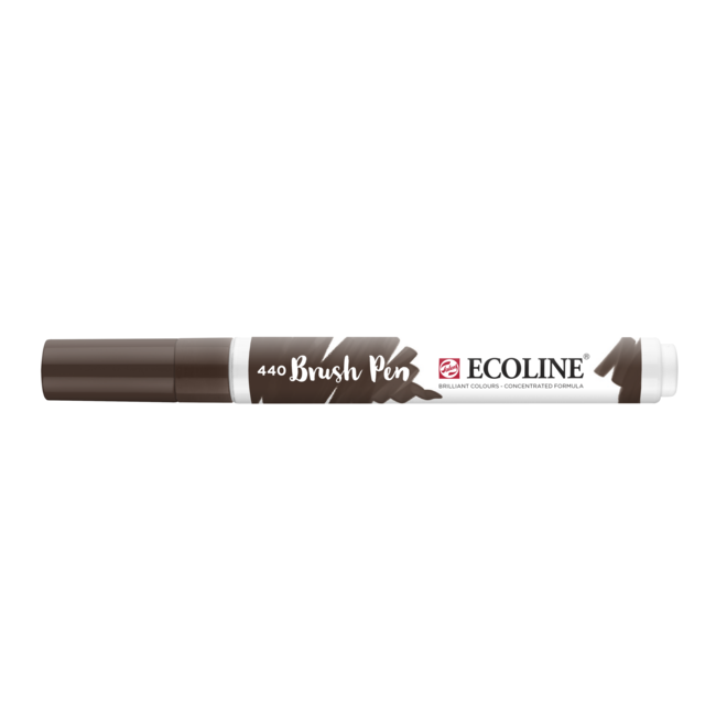 Royal Talens Ecoline - Brushpen - Sepia donker - Talens
