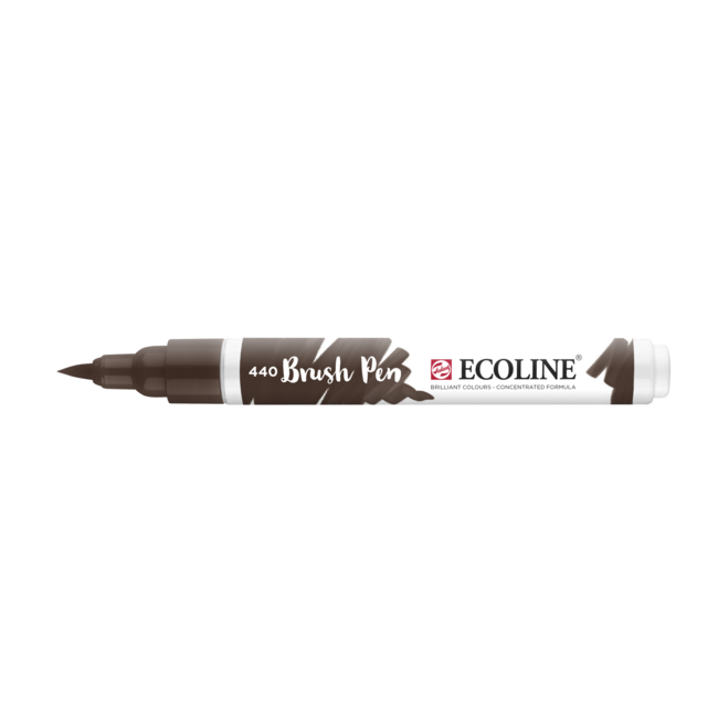 Royal Talens Ecoline - Brushpen - Sepia donker - Talens