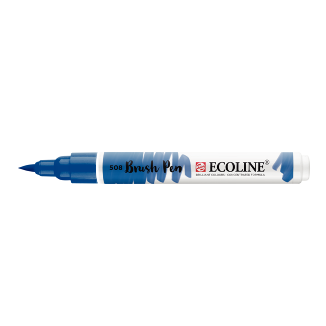 Royal Talens Ecoline - Brushpen - Pruisisch blauw - Talens