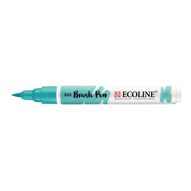 Royal Talens Ecoline - Brushpen - Turkoois blauw - Talens