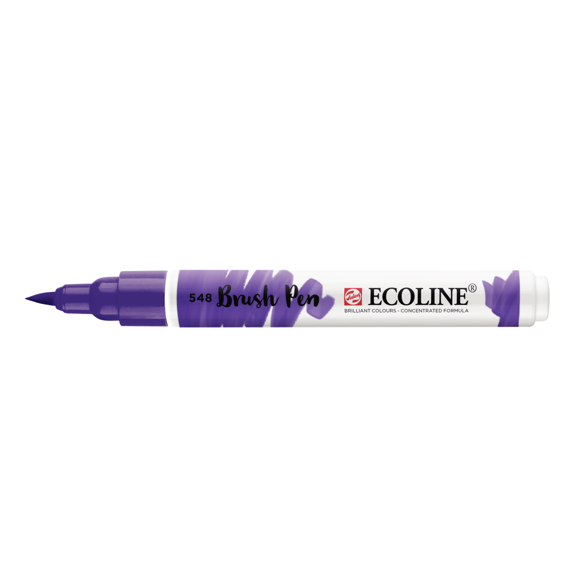 Ecoline - Brushpen - Blauw violet - Talens