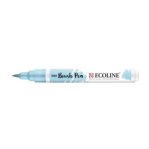 Talens Ecoline - Brushpen - Pastel blauw - Talens Talens Ecoline - Brushpen - Pastel blauw - Talens