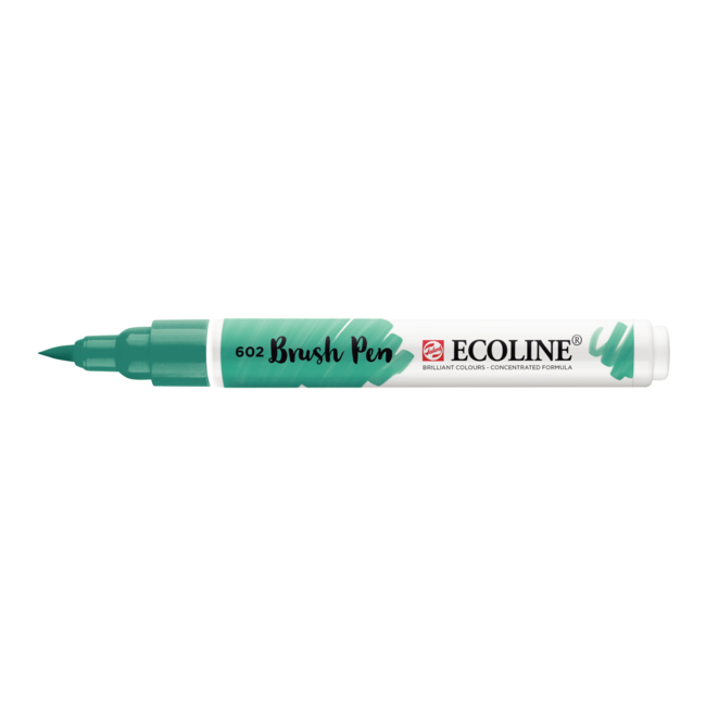 Royal Talens Ecoline - Brushpen - Donker groen - Talens