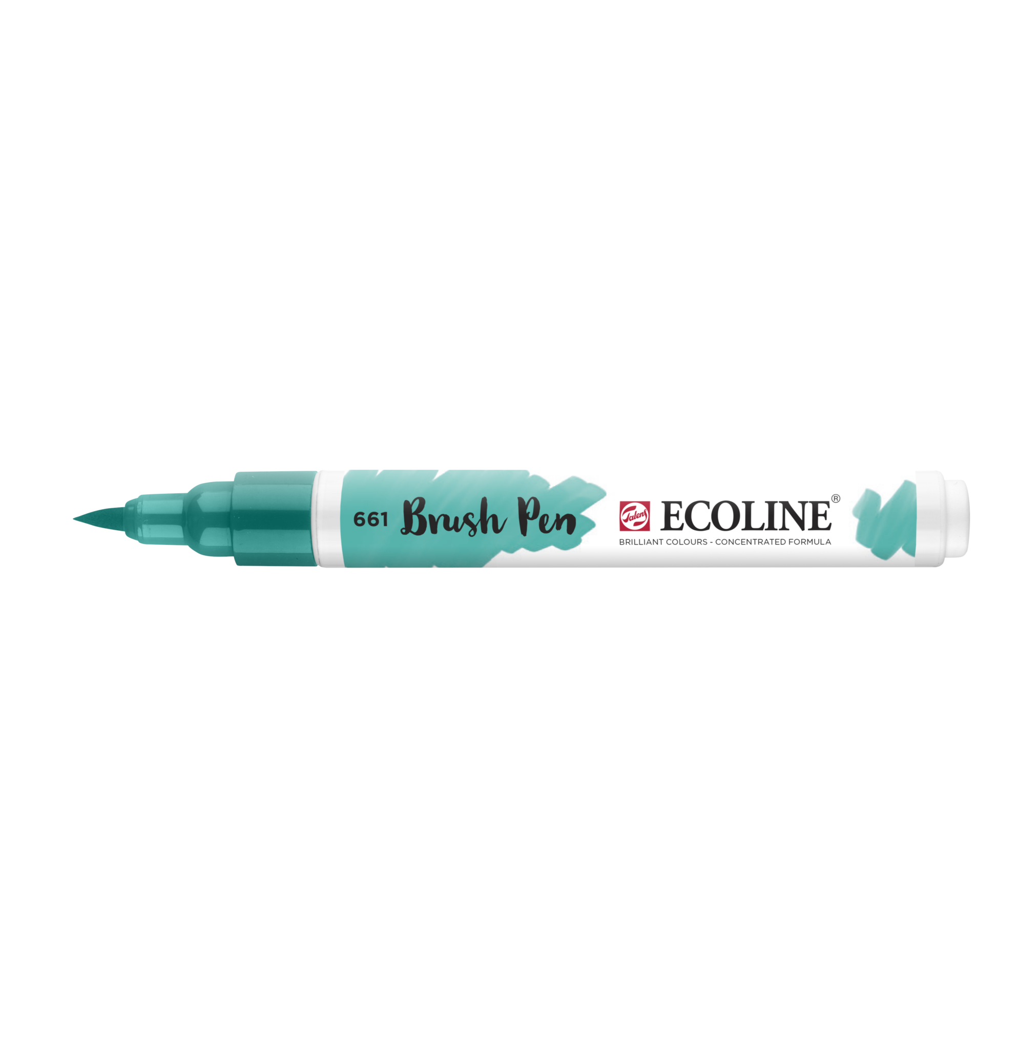 Ecoline - Brushpen - Turkoois groen - Talens