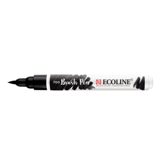 Royal Talens Ecoline - Brushpen - Zwart - Talens