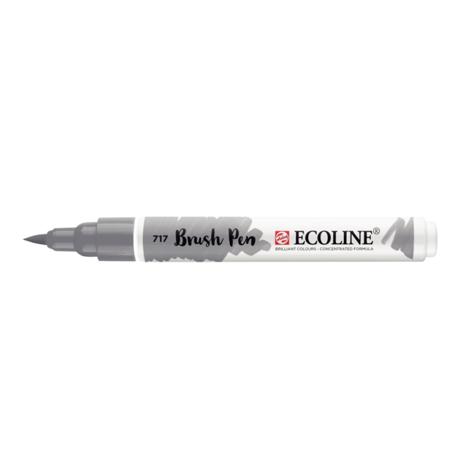 Royal Talens Ecoline - Brushpen - Koud grijs - Talens