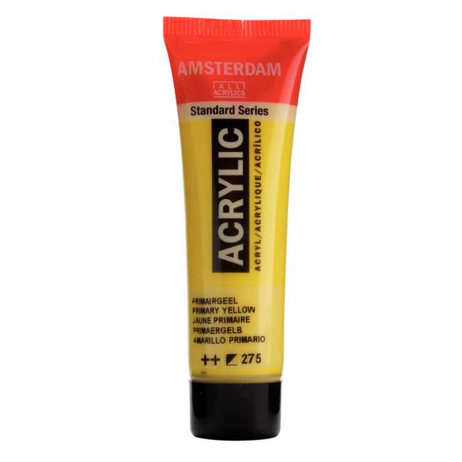 Royal Talens Verf - Acryl - 275 - Primair geel - Amsterdam - 20ml