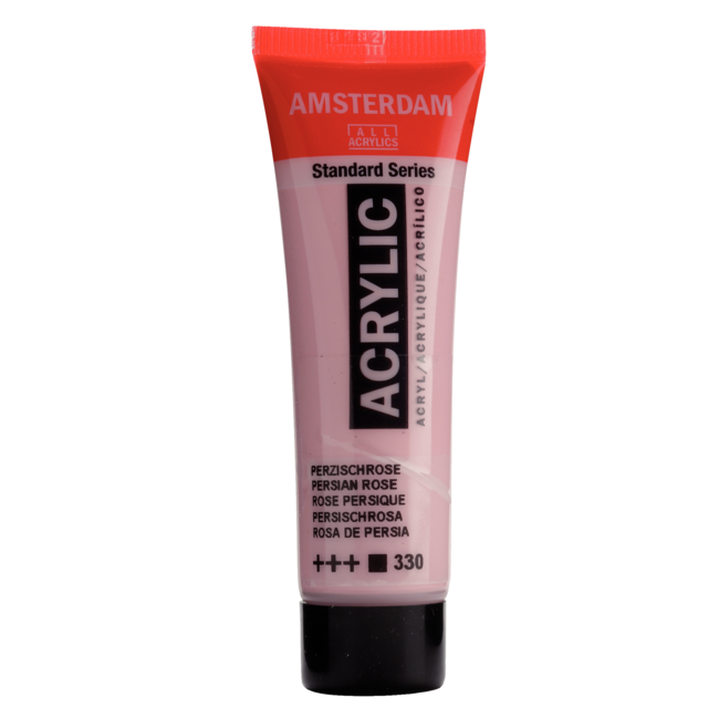Royal Talens Verf - Acryl - 330 - Perzisch roze - Amsterdam - 20ml