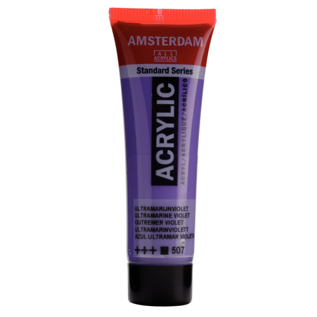 Royal Talens Verf - Acryl - 507 - Ultramarijn violet - Amsterdam - 20ml