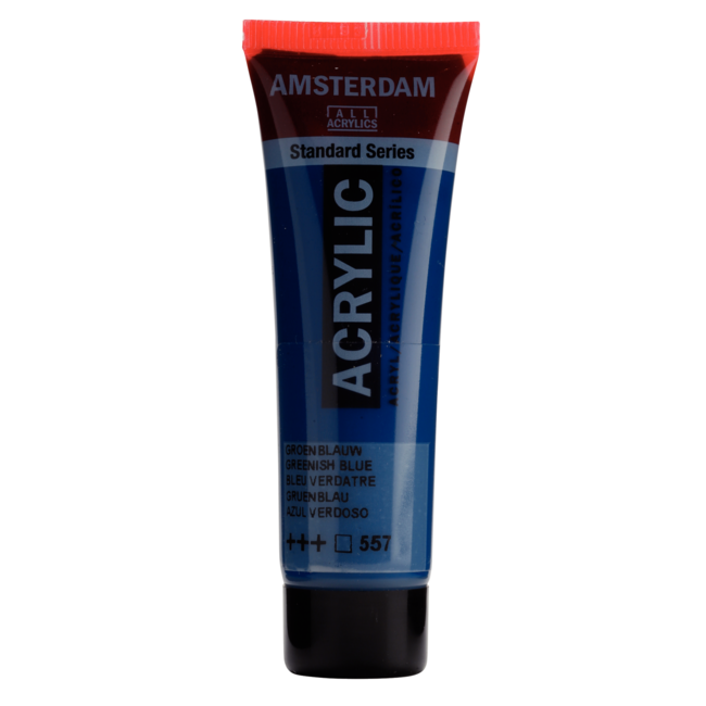 Royal Talens Verf - Acryl - 557 - Groen blauw - Amsterdam - 20ml