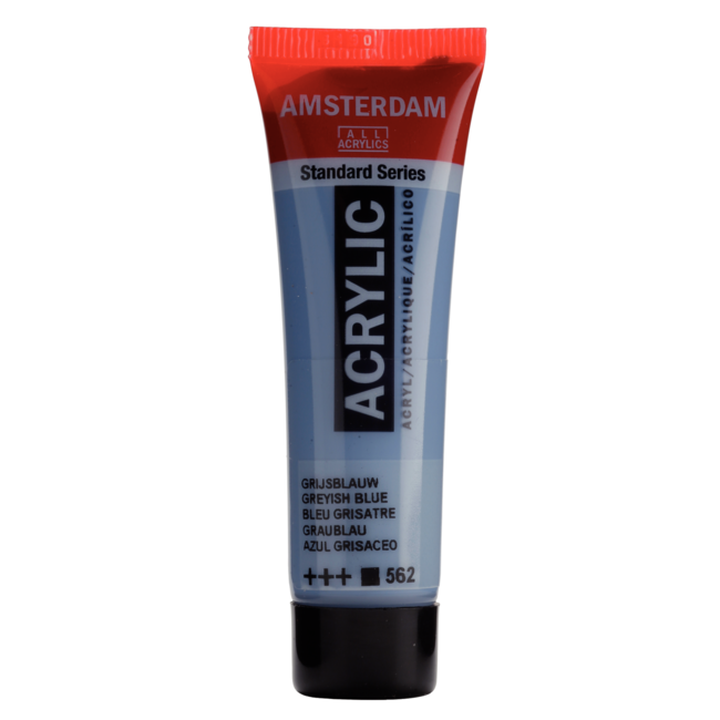 Royal Talens Verf - Acryl - 562 - Grijs blauw - Amsterdam - 20ml