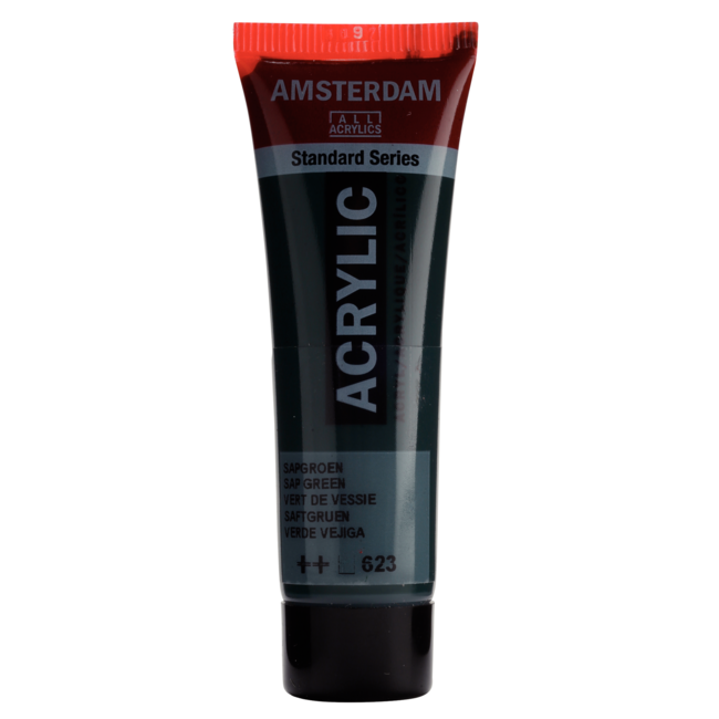 Royal Talens Verf - Acryl - 623 - Sap groen - Amsterdam - 20ml