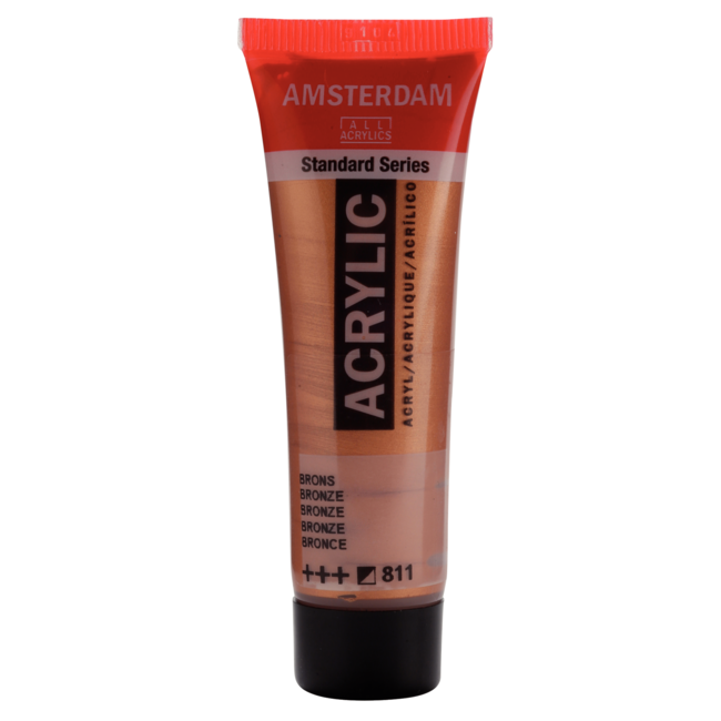 Royal Talens Verf - Acryl - 811 - Brons - Amsterdam - 20ml