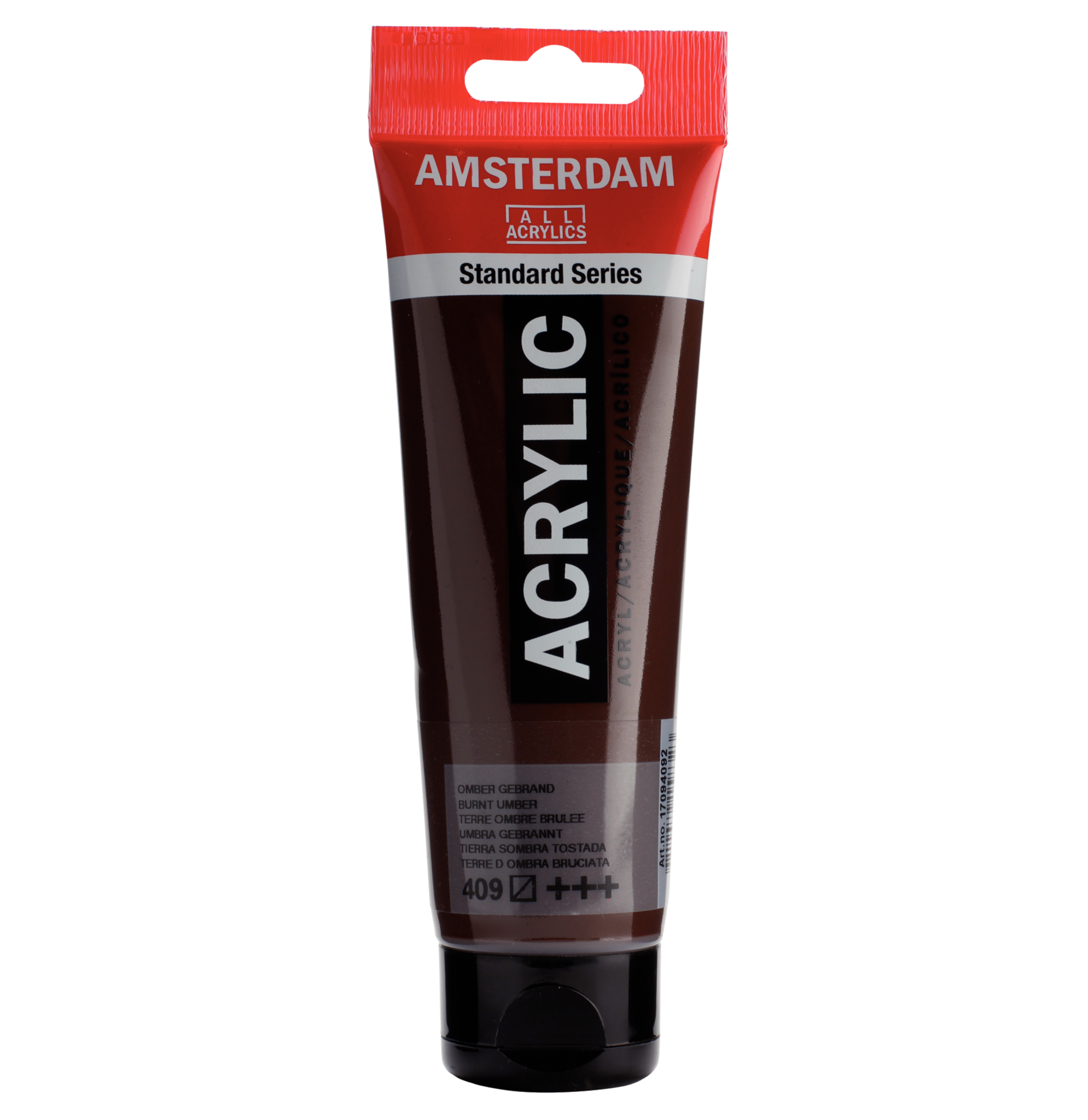 Verf - Acryl - 409 - Omber gebrand - Amsterdam - 120ml