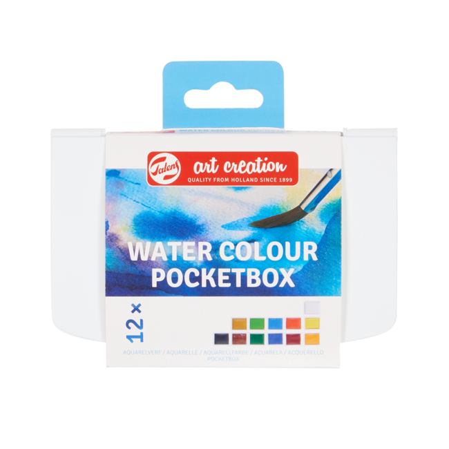 Royal Talens Aquarelverf - Pocketbox - 12 Napjes - Art Creation