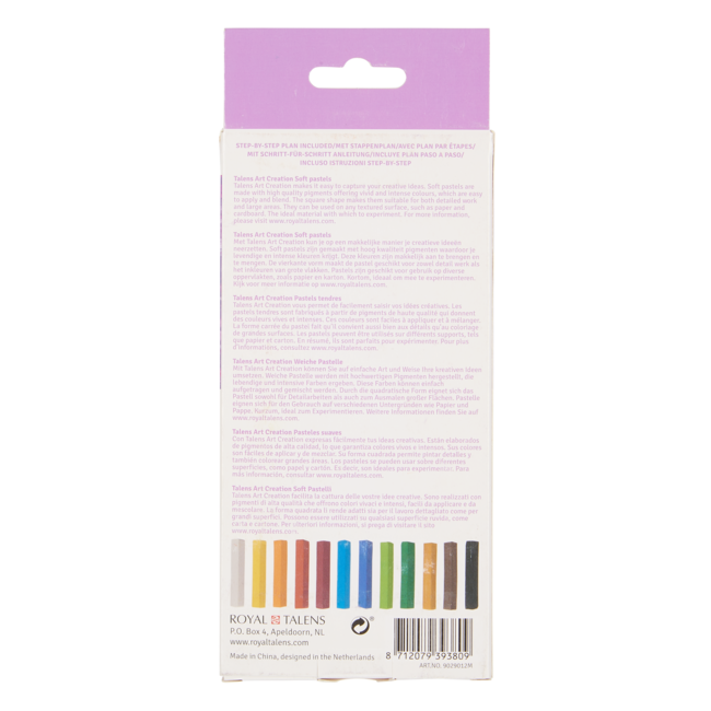 Royal Talens Softpastels - Set van 12 - Art Creation