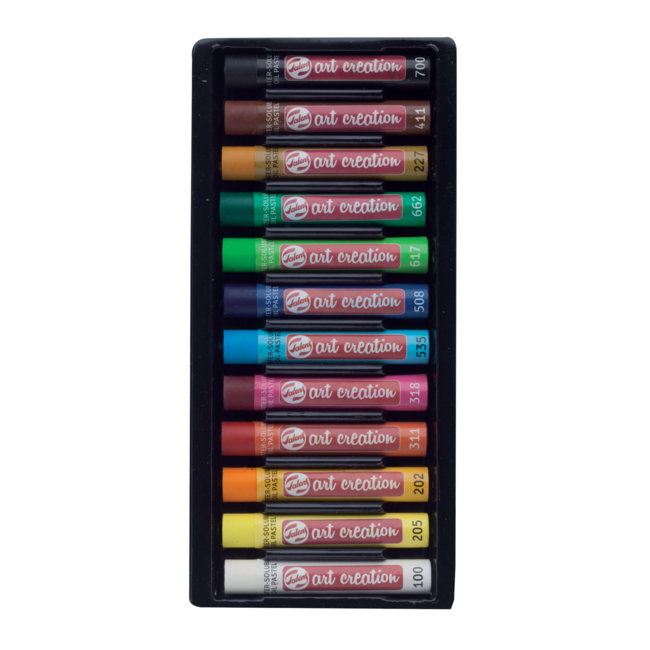 Royal Talens Wateroplosbare oliepastels - Set van 12 - Art Creation