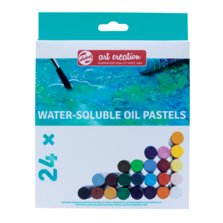 Royal Talens Wateroplosbare oliepastels - Set van 24 - Art Creation