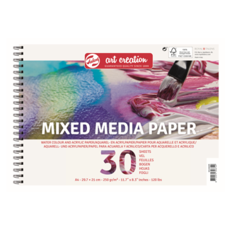 Royal Talens Mix Media Papier A4 - Art Creation - 30 Vellen - FSC-MIX