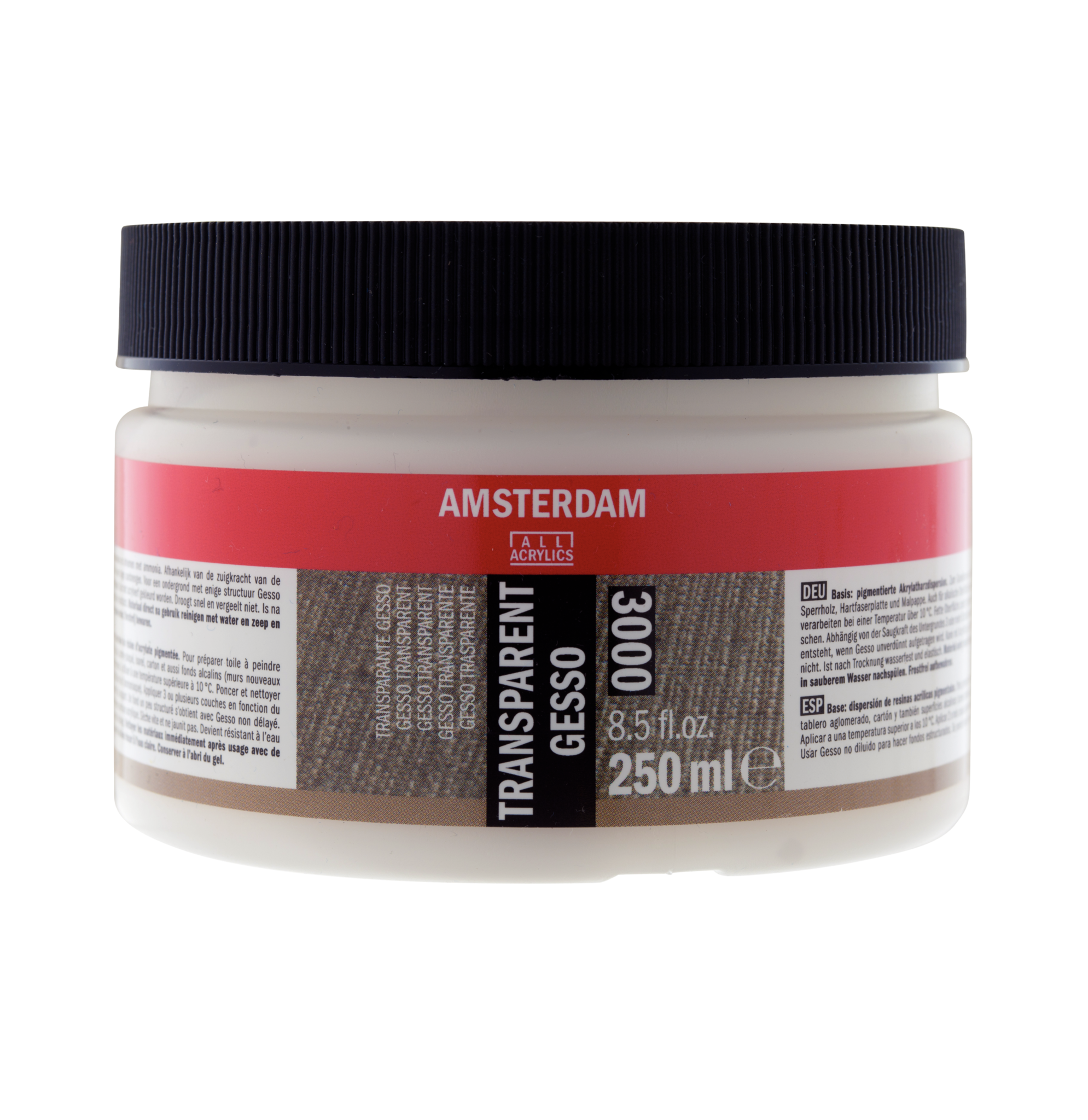 Gesso - Transparant - Amsterdam - 250ml