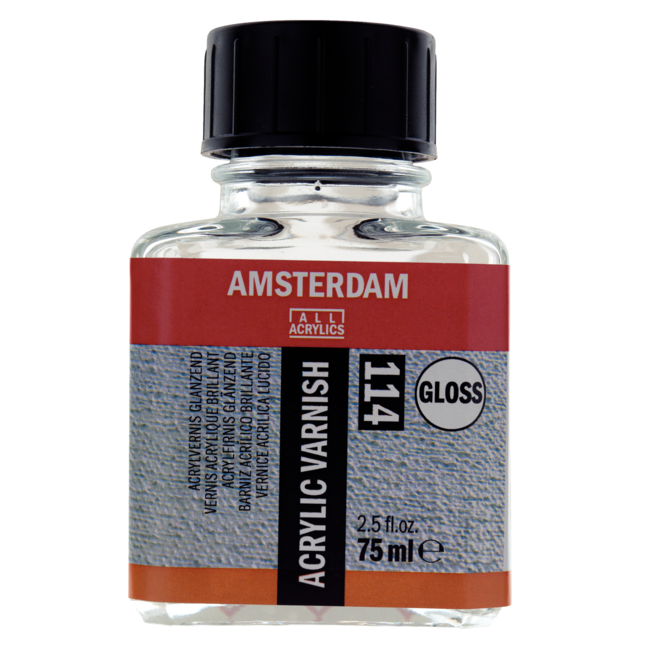 Royal Talens Vernis - Acryl - 114 - Glanzend - Amsterdam - 75ml