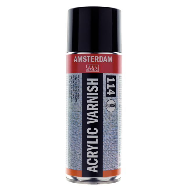 Royal Talens Vernis - Acryl - 114 - Glanzend - Amsterdam - Spuitbus - 400ml