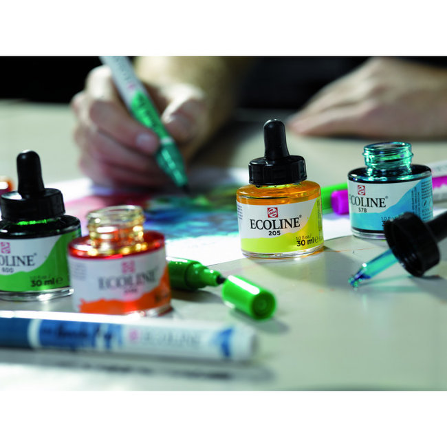 Royal Talens Ecoline Set - Additioneel - 5x30ml - Talens