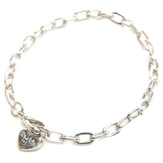 Sieraad - Armband - Schakels - Metaalkleur - Charm it!